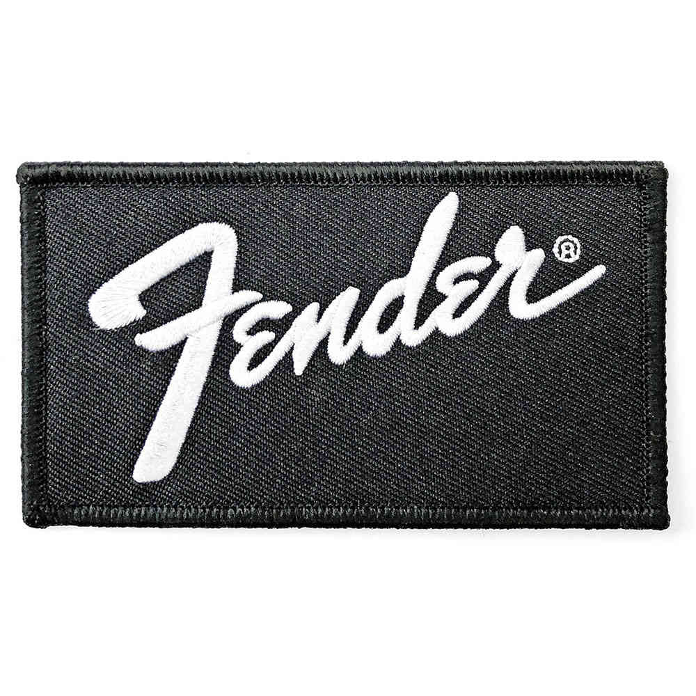 Fender - Logo Patch - Zwart